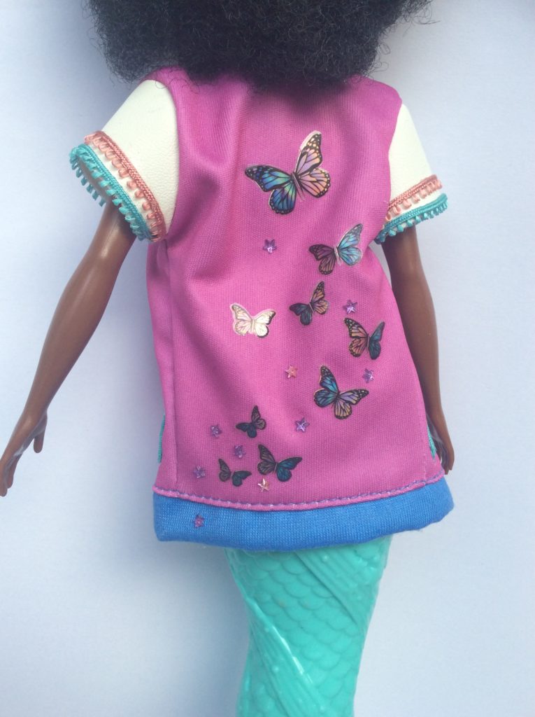 Back of GodXXX Noirphiles Trans Magic Barbie by Suzanne Forbes Nov 14 2021