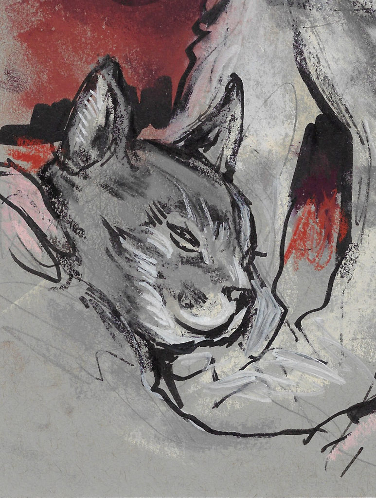 Swantje and Pi detail Summer 2021 by Suzanne Forbes