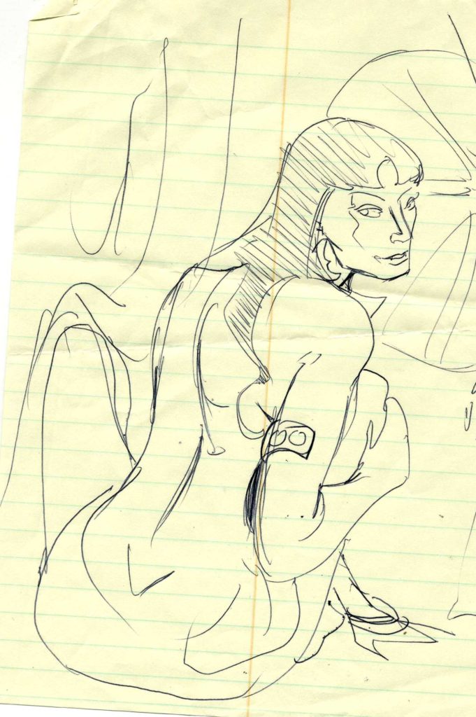 Vampirella by Suzanne Forbes working as Rachel Forbes probably 1998