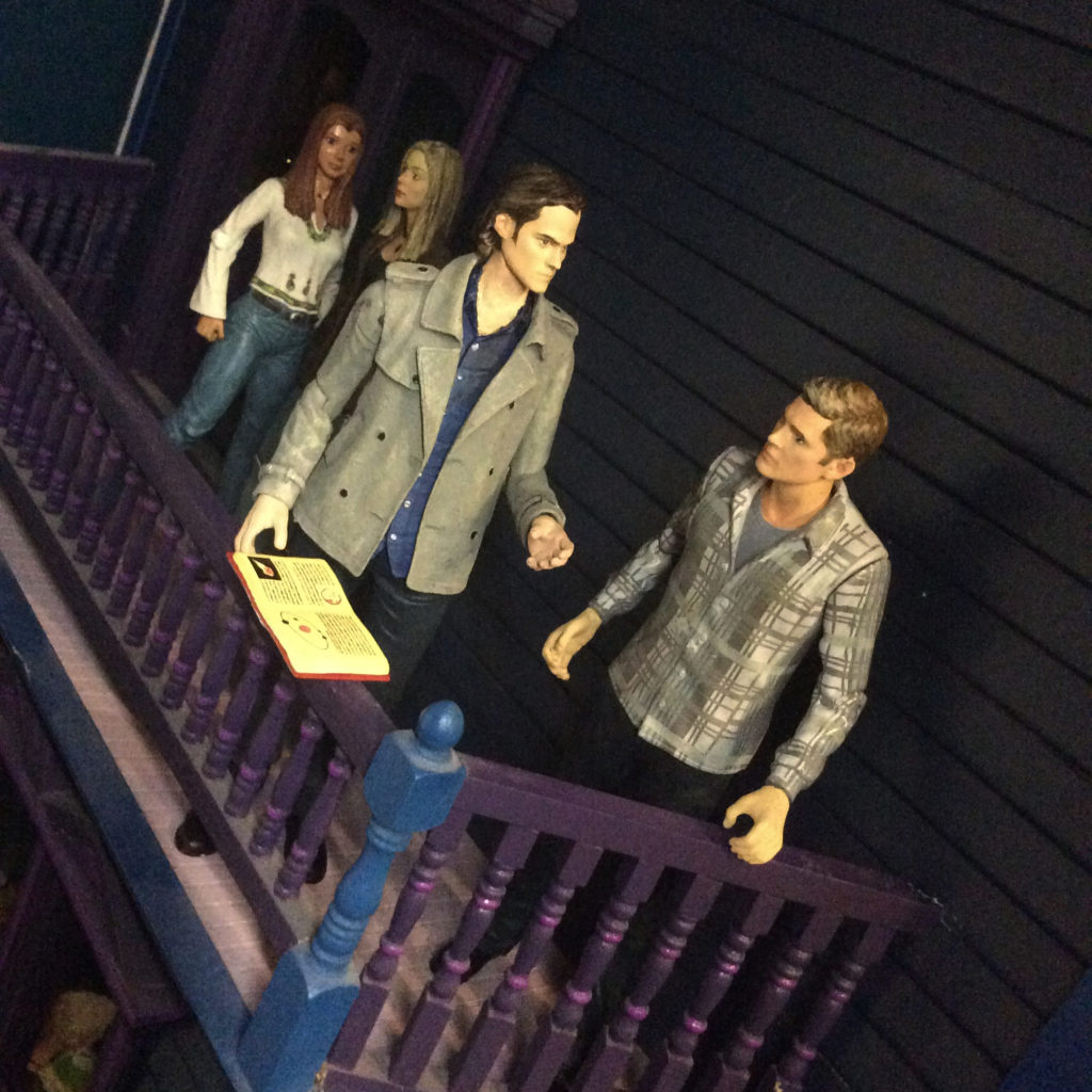 Sam and Dean Winchester Supernatural 6 inch scale action figure customs Suzanne Forbes Sept 30 2022