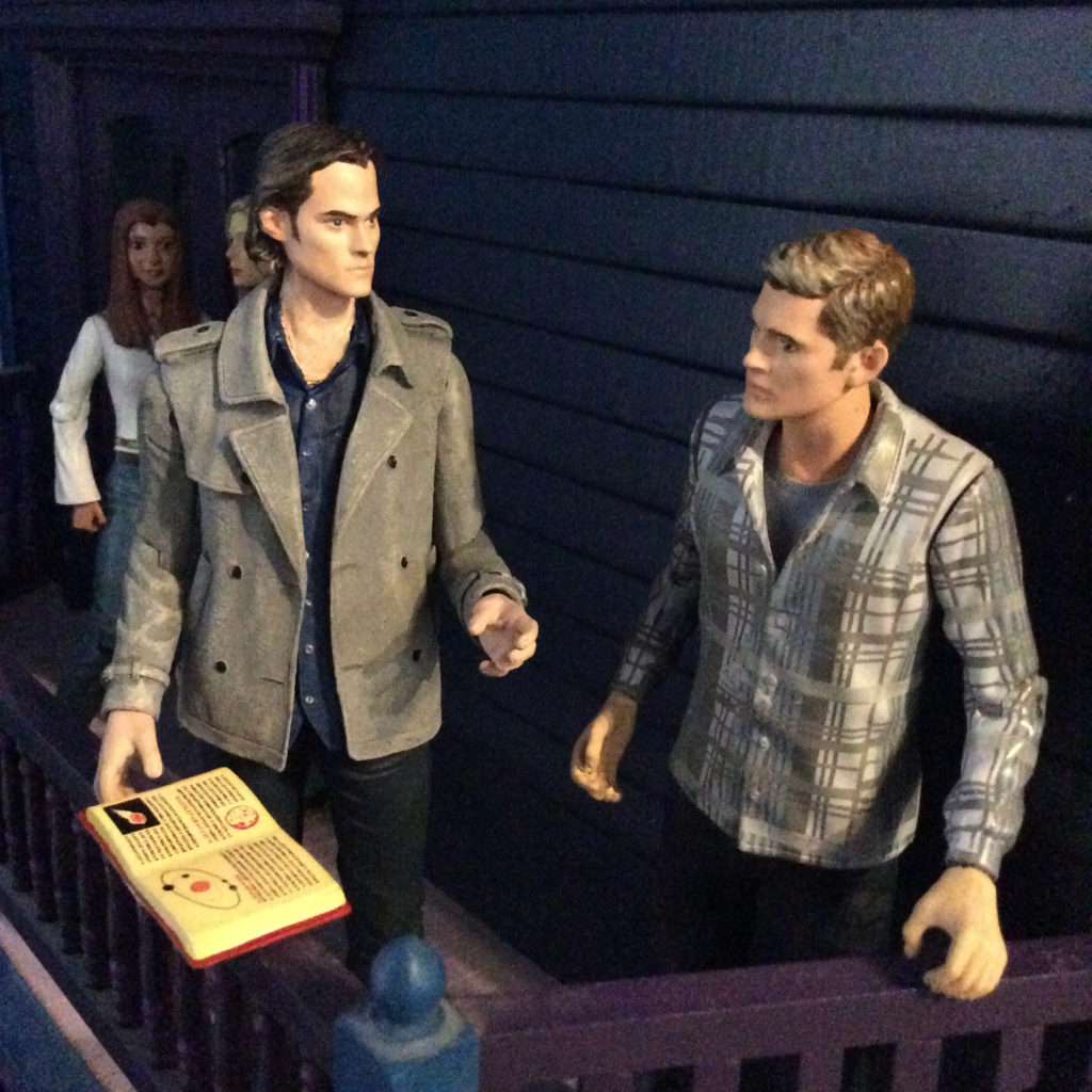 Sam and Dean Winchester Supernatural 6 inch scale action figure customs Suzanne Forbes Sept 30 2022